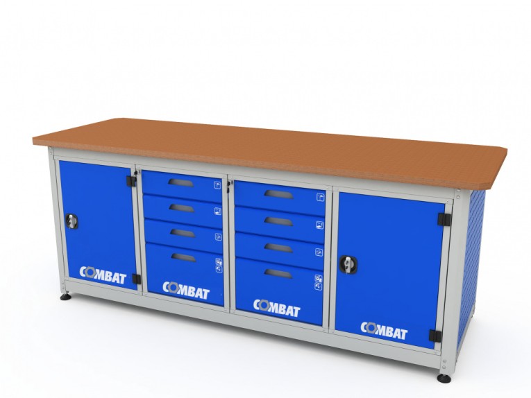 Верстак четырехтумбовый COMBAT 41441.2340 купить в Самаре Верстак четырехтумбовый COMBAT 41441.2340 купить в Самаре