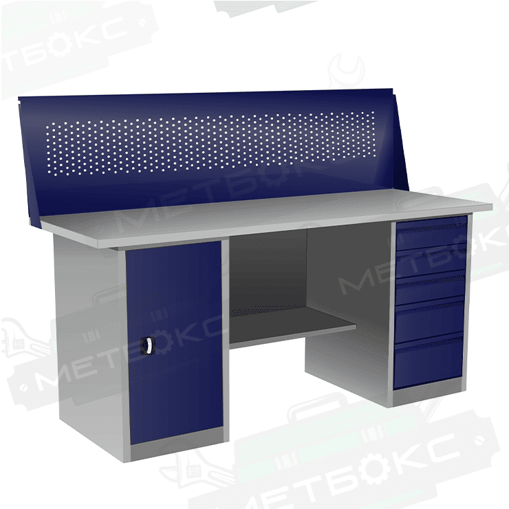 Верстак с тумбой и драйвером ВП-4Т/1,6 с экраном купить в Самаре