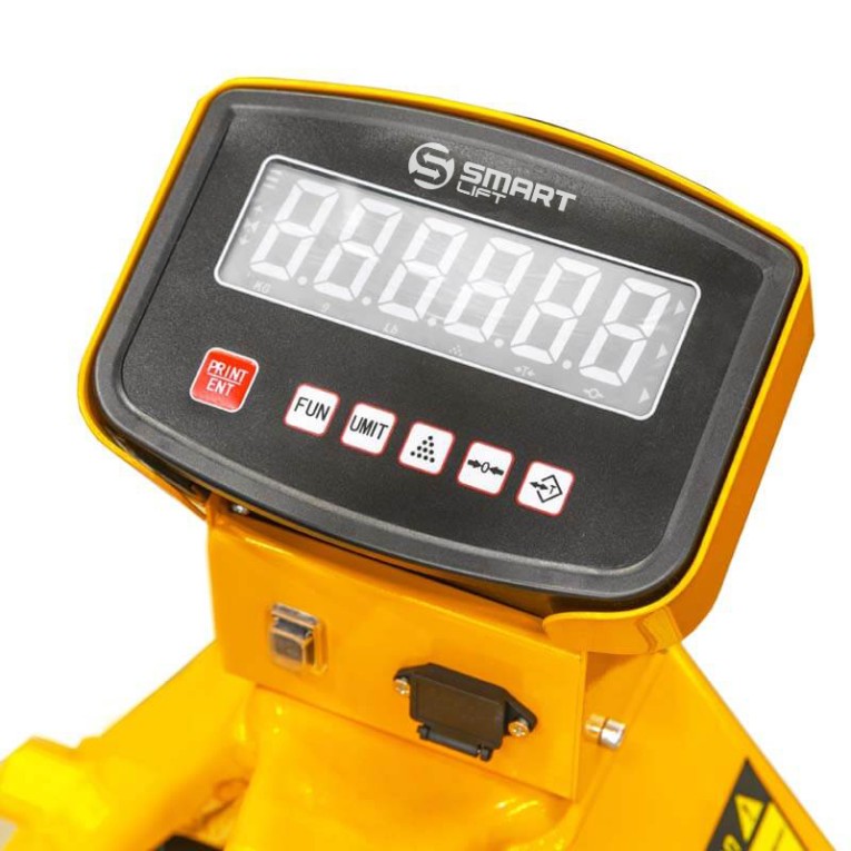 Гидравлическая тележка с весами BFC20 (г/п 2000 кг, вилы 1150x570 мм, RDP) SMARTLIFT (SMART) купить в Самаре Гидравлическая тележка с весами BFC20 (г/п 2000 кг, вилы 1150x570 мм, RDP) SMARTLIFT (SMART) купить в Самаре