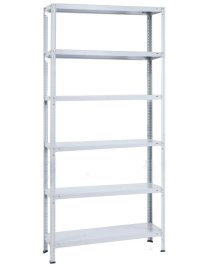 Стеллаж металлический Титан МС-500 2500х700х300 6 полок Стеллаж металлический Титан МС-500 2500х700х300 6 полок