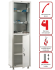 Медицинский шкаф HILFE МД 1 1650/SG купить в Самаре