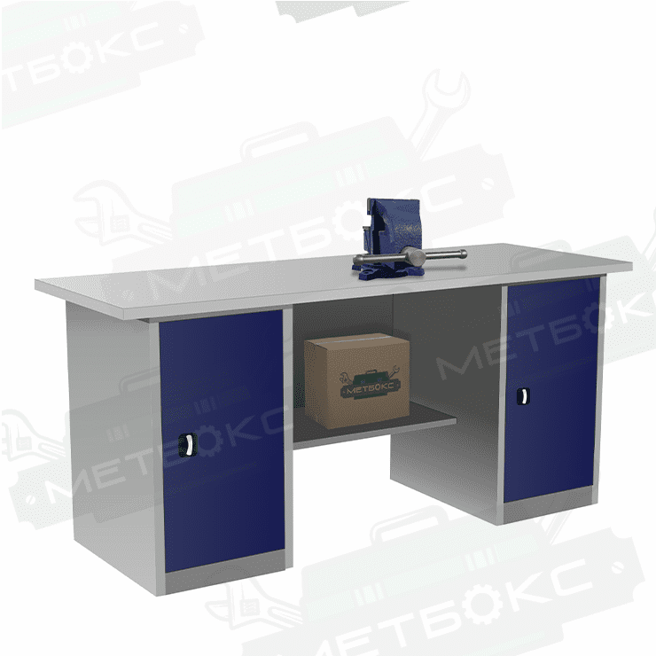 Верстак двухтумбовый ВП-5/1,6 купить в Самаре Верстак двухтумбовый ВП-5/1,6 купить в Самаре