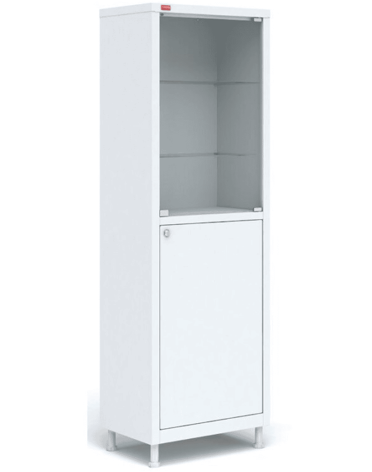 Металлический медицинский шкаф М1 165.50.32 C купить в Самаре