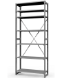 Стеллаж ТСУ 3500x1200x500 7 полок (150 кг, металл) Стеллаж ТСУ 3500x1200x500 7 полок (150 кг, металл)