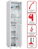 Медицинский шкаф HILFE МД 1 1657/SG купить в Самаре