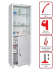 Медицинский шкаф HILFE МД 1 1760/SG купить в Самаре