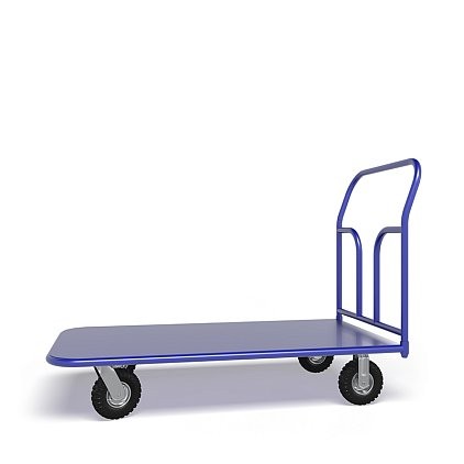 Платформенная тележка ТП 4 (г/п 300 кг, 1200x600 мм, колеса пневматические 270 мм) купить в Самаре Платформенная тележка ТП 4 (г/п 300 кг, 1200x600 мм, колеса пневматические 270 мм) купить в Самаре