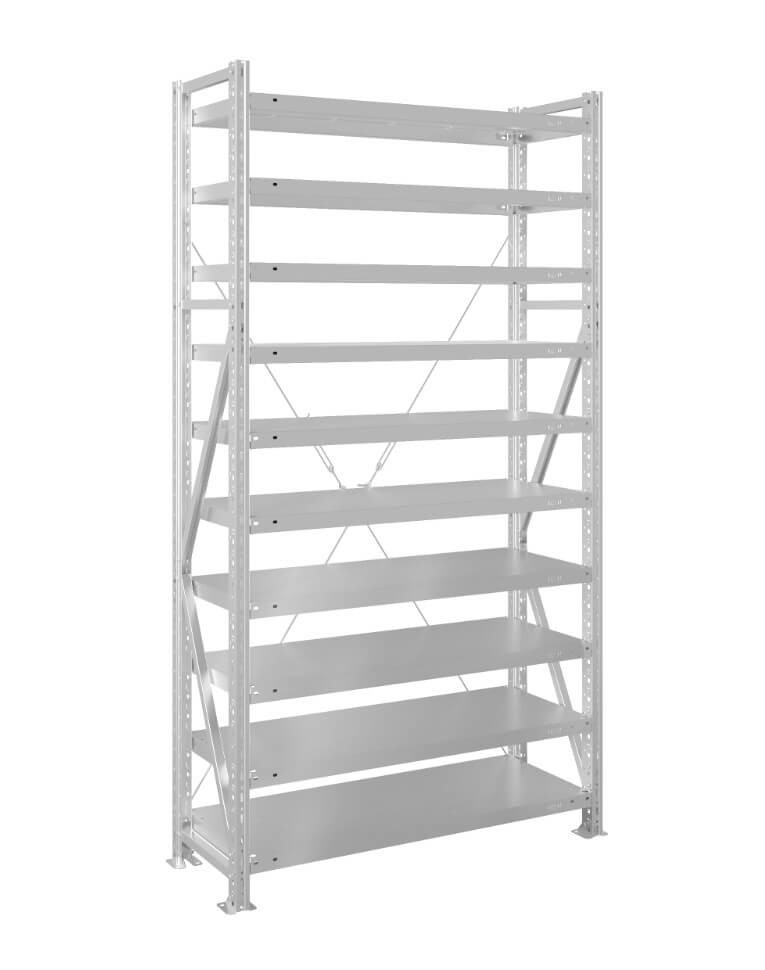 Стеллаж MS U 2000x1500x800 10 полок (250 кг, металл) купить в Самаре Стеллаж MS U 2000x1500x800 10 полок (250 кг, металл) купить в Самаре