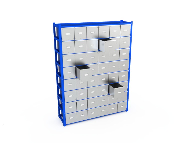 Система хранения с выдвижными ящиками BOXES M 2000.1500.400.B48 купить в Самаре Система хранения с выдвижными ящиками BOXES M 2000.1500.400.B48 купить в Самаре