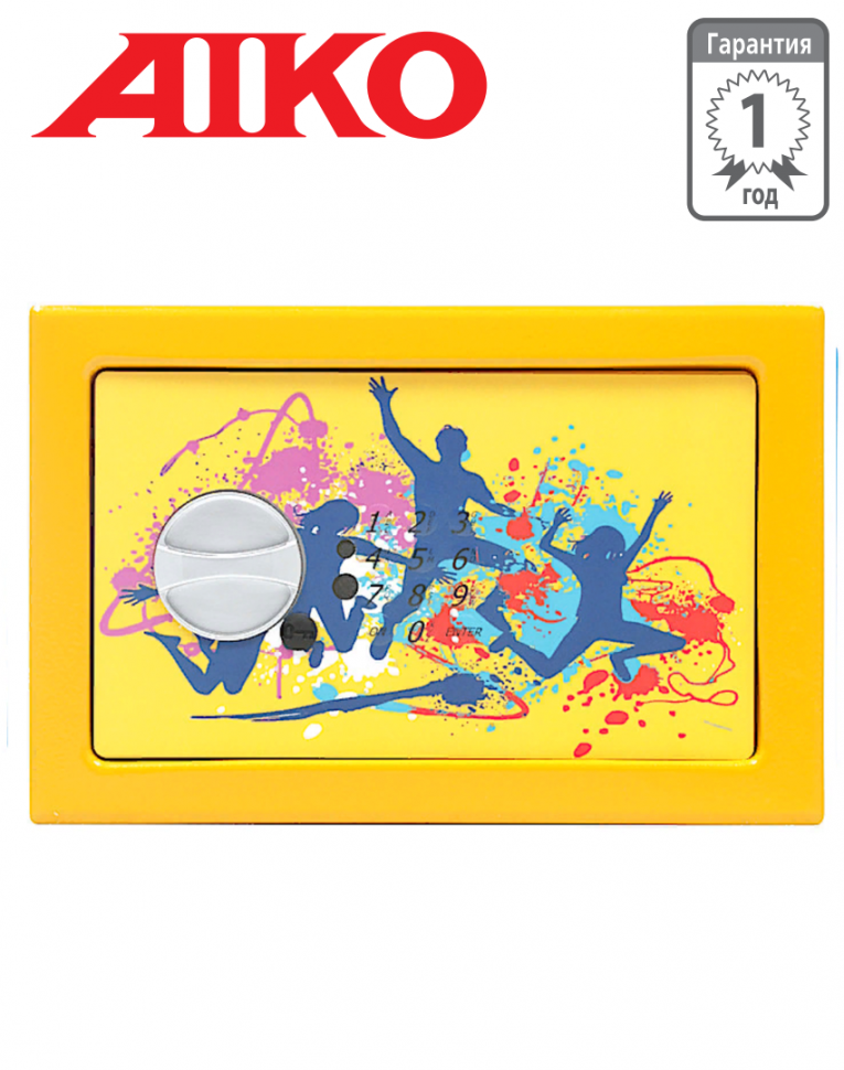 Детский металлический сейф Aiko T-170 EL Dance купить в Самаре Детский металлический сейф Aiko T-170 EL Dance купить в Самаре