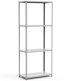 Стеллаж металлический Титан МС-500 1000х700х400 4 полки Стеллаж металлический Титан МС-500 1000х700х400 4 полки