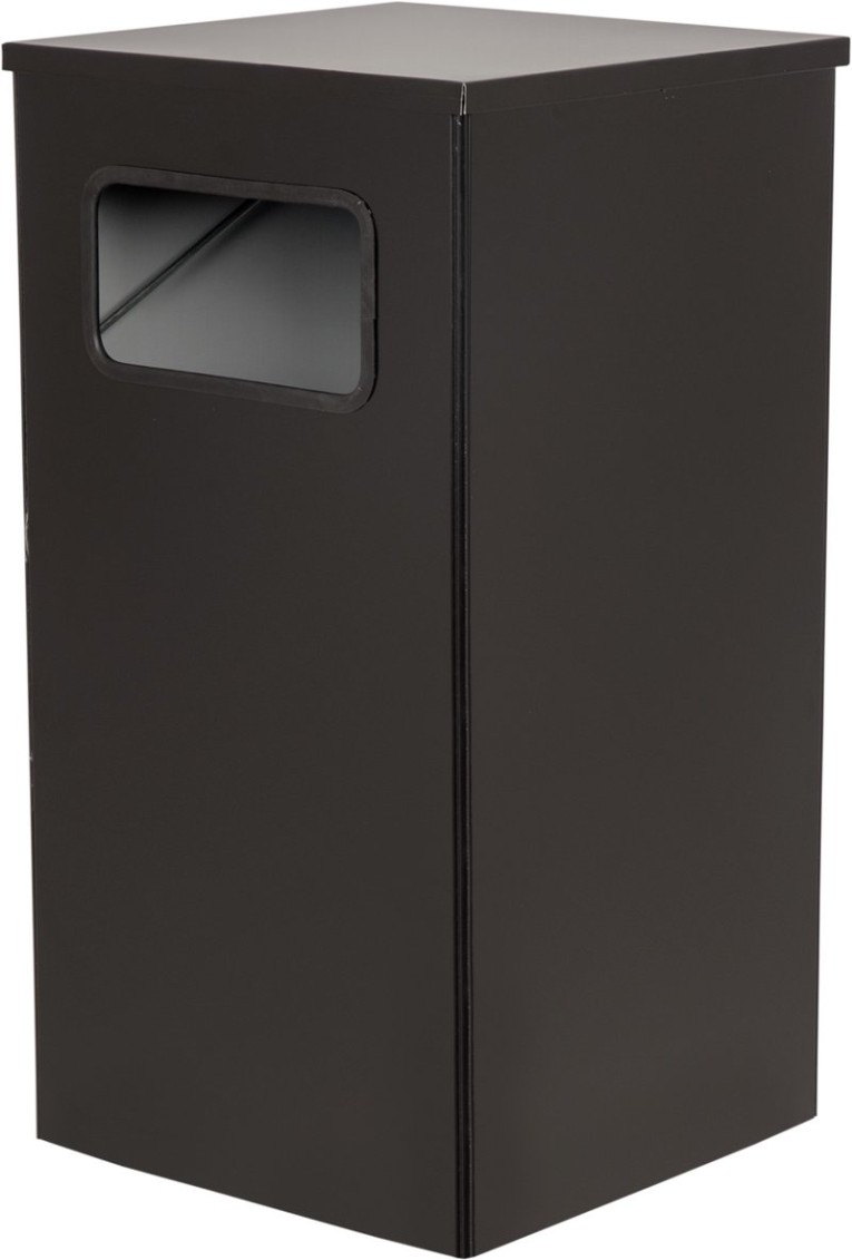 Урна 80 литров Квадро-19 черный купить в Самаре Урна 80 литров Квадро-19 черный купить в Самаре