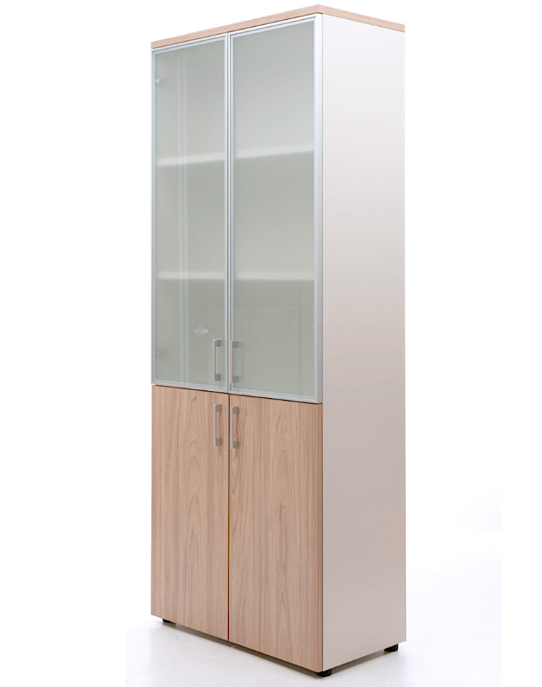 Шкаф NW 2080/2G со стеклом вяз натуральный/бежевый купить в Самаре Шкаф NW 2080/2G со стеклом вяз натуральный/бежевый купить в Самаре