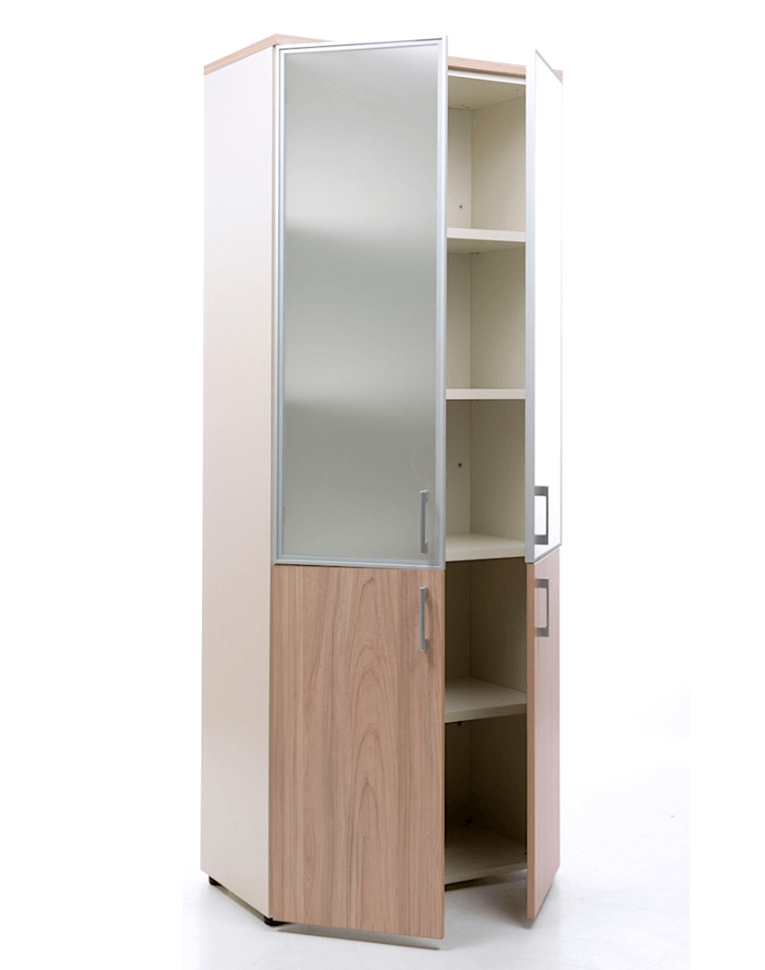 Шкаф NW 2080/2G со стеклом вяз натуральный/бежевый купить в Самаре Шкаф NW 2080/2G со стеклом вяз натуральный/бежевый купить в Самаре