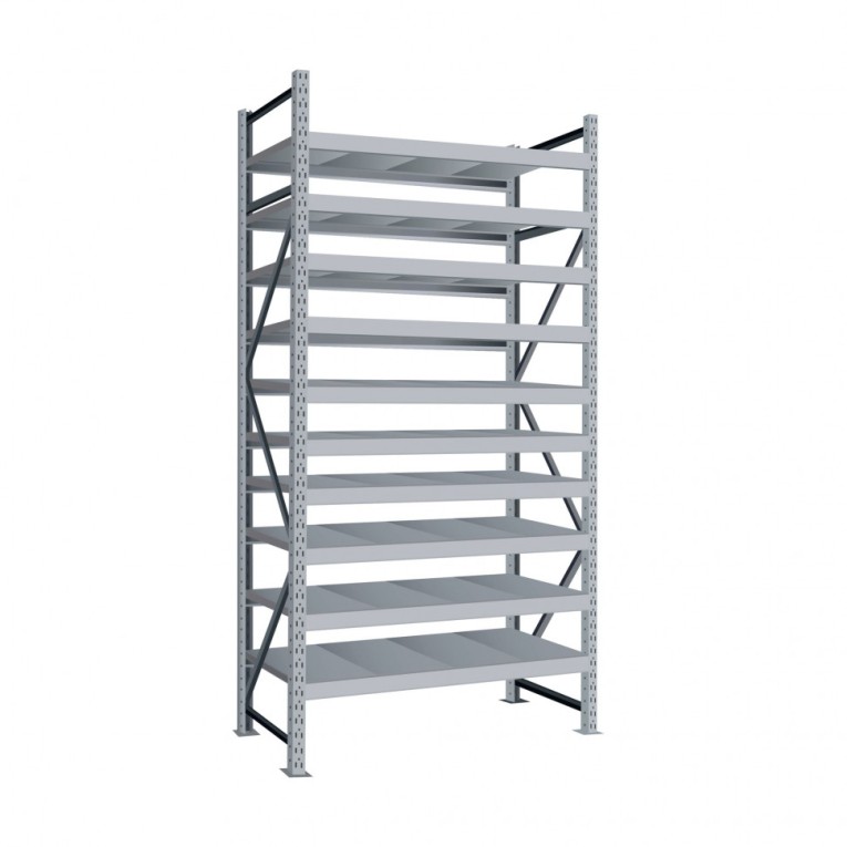 Стеллаж грузовой Диком СТ-051 2700х1500х1050 с 10 ярусами купить в Самаре