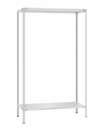 Стеллаж металлический Титан МС-500 3000х1200х600 2 полки Стеллаж металлический Титан МС-500 3000х1200х600 2 полки