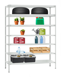 Стеллаж металлический Титан МС-900 2000x1000x300 7 полок Стеллаж металлический Титан МС-900 2000x1000x300 7 полок