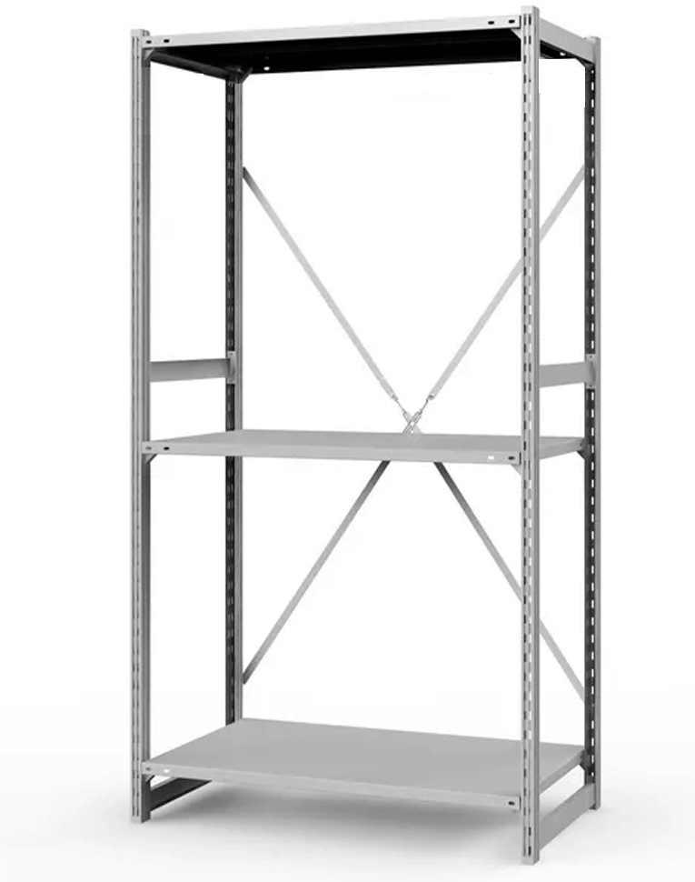 Стеллаж ТСУ 2000x700x600 3 полки (300 кг, перф) купить в Самаре Стеллаж ТСУ 2000x700x600 3 полки (300 кг, перф) купить в Самаре