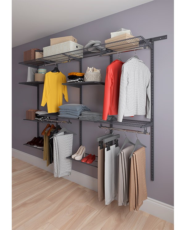 Гардеробная система Практик Home Max G240 графит купить в Самаре Гардеробная система Практик Home Max G240 графит купить в Самаре