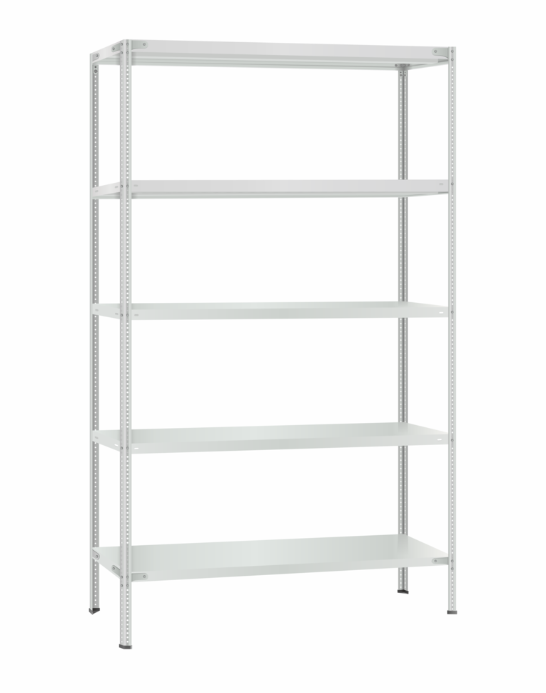 Стеллаж металлический Титан МС-500 2300х1200х500 5 полок купить в Самаре Стеллаж металлический Титан МС-500 2300х1200х500 5 полок купить в Самаре