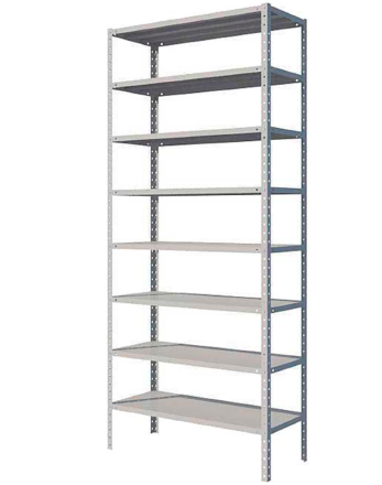 Стеллаж MS Standart 1600х700х300 8 полок купить в Самаре