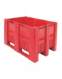 BoxPallet 1200х800х740 мм красный сплошной BoxPallet 1200х800х740 мм красный сплошной