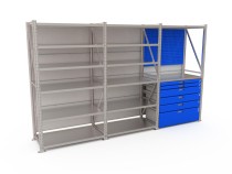 Система хранения инструментов MODUL XL 3x2000 №1 Система хранения инструментов MODUL XL 3x2000 №1