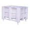 BoxPallet 1200x1000x900 мм сплошной на колесах серый