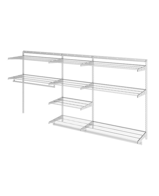 Гардеробная система Практик Home Optima G240 белая купить в Самаре Гардеробная система Практик Home Optima G240 белая купить в Самаре