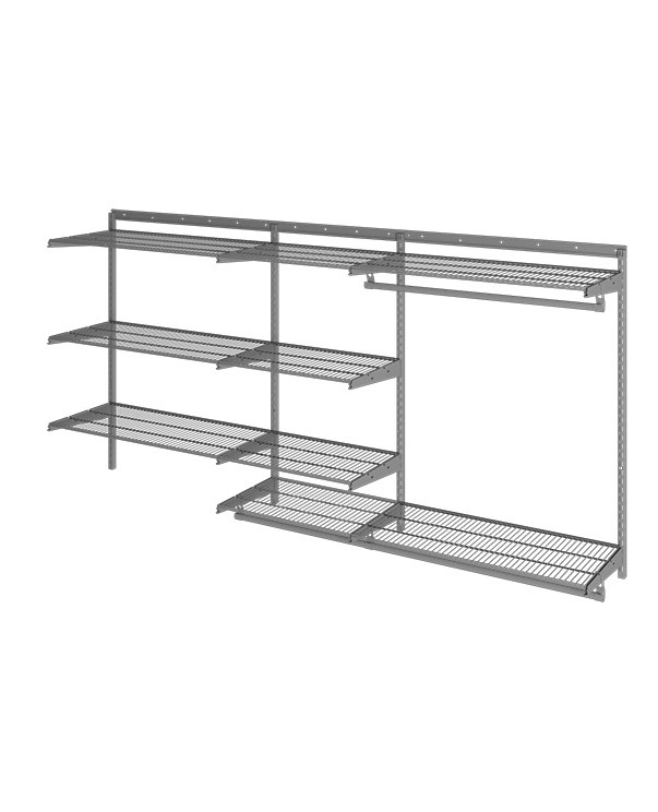 Гардеробная система Практик Home Optima G240 графит купить в Самаре Гардеробная система Практик Home Optima G240 графит купить в Самаре