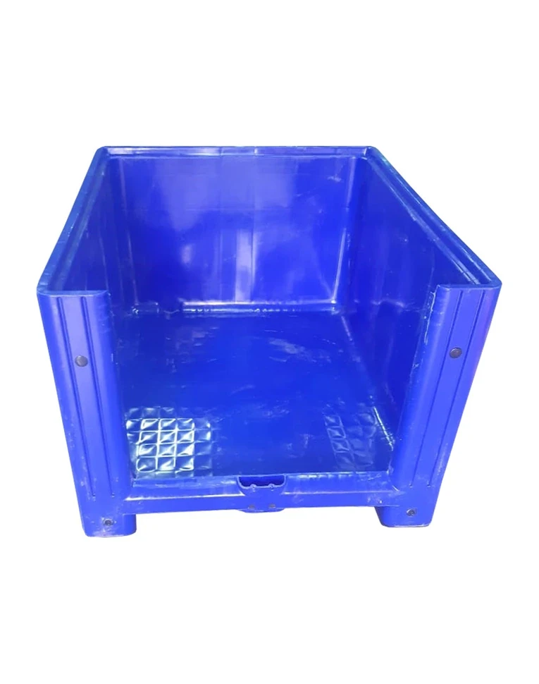 Big Box 1200х1000х760 сплошной, на ножках, с полубоковиной  синий