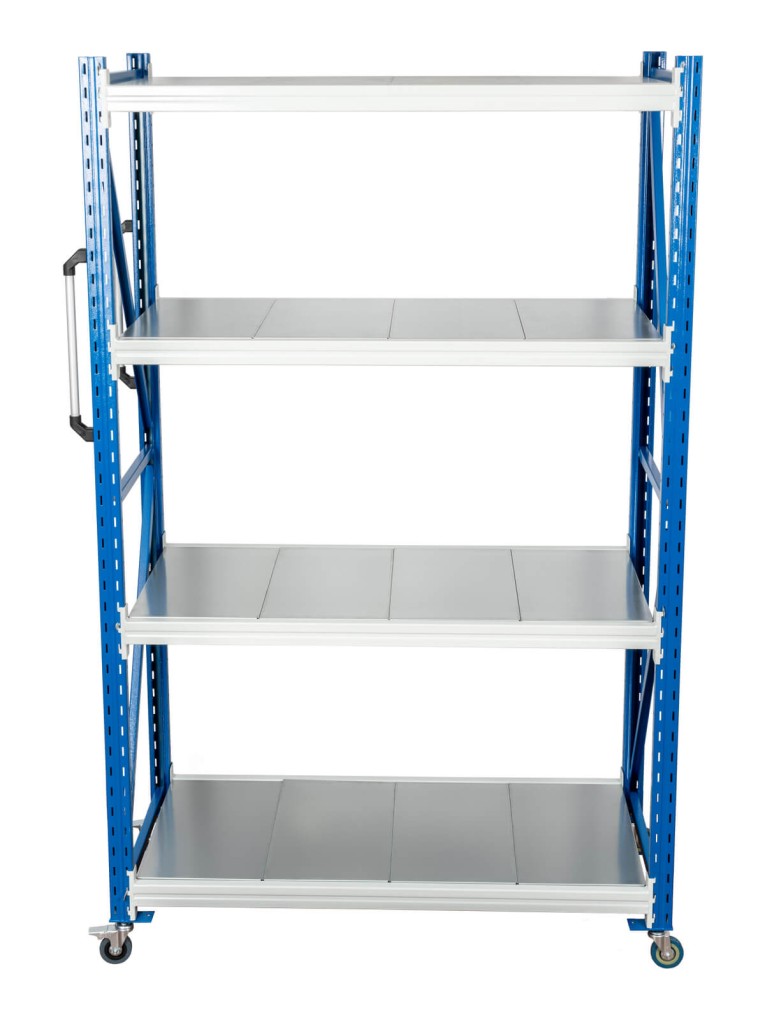 Стеллаж мобильный БиКом СТ-4 200x90x70 4 полки купить в Самаре