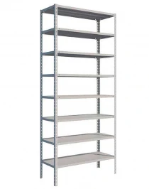 Стеллаж MS Strong 1600х700х700 8 полок Стеллаж MS Strong 1600х700х700 8 полок