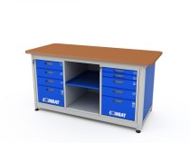 Верстак двухтумбовый COMBAT 2405.1830 Верстак двухтумбовый COMBAT 2405.1830
