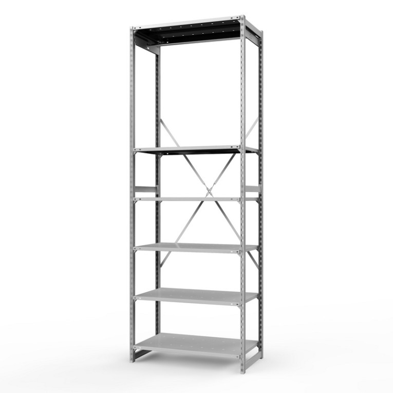 Стеллаж металлический ТСУ Универсал, 3000х1060х500 мм.Штанги: 1шт. Полки: металл перф. 6 шт. купить в Самаре Стеллаж металлический ТСУ Универсал, 3000х1060х500 мм.Штанги: 1шт. Полки: металл перф. 6 шт. купить в Самаре