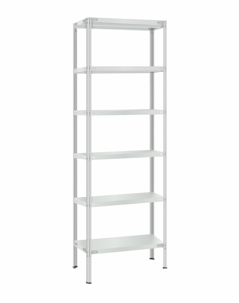 Стеллаж металлический Титан МС-500 3000х700х500 6 полок купить в Самаре Стеллаж металлический Титан МС-500 3000х700х500 6 полок купить в Самаре