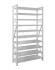 Стеллаж MS U 2000x1200x500 10 полок (350 кг, металл) купить в Самаре