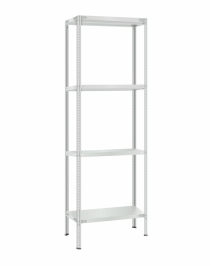 Стеллаж металлический Титан МС-500 2300х700х400 4 полки Стеллаж металлический Титан МС-500 2300х700х400 4 полки