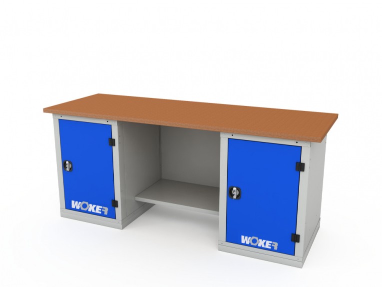 Верстак двухтумбовый WOKER PRO 2101.2000 купить в Самаре Верстак двухтумбовый WOKER PRO 2101.2000 купить в Самаре