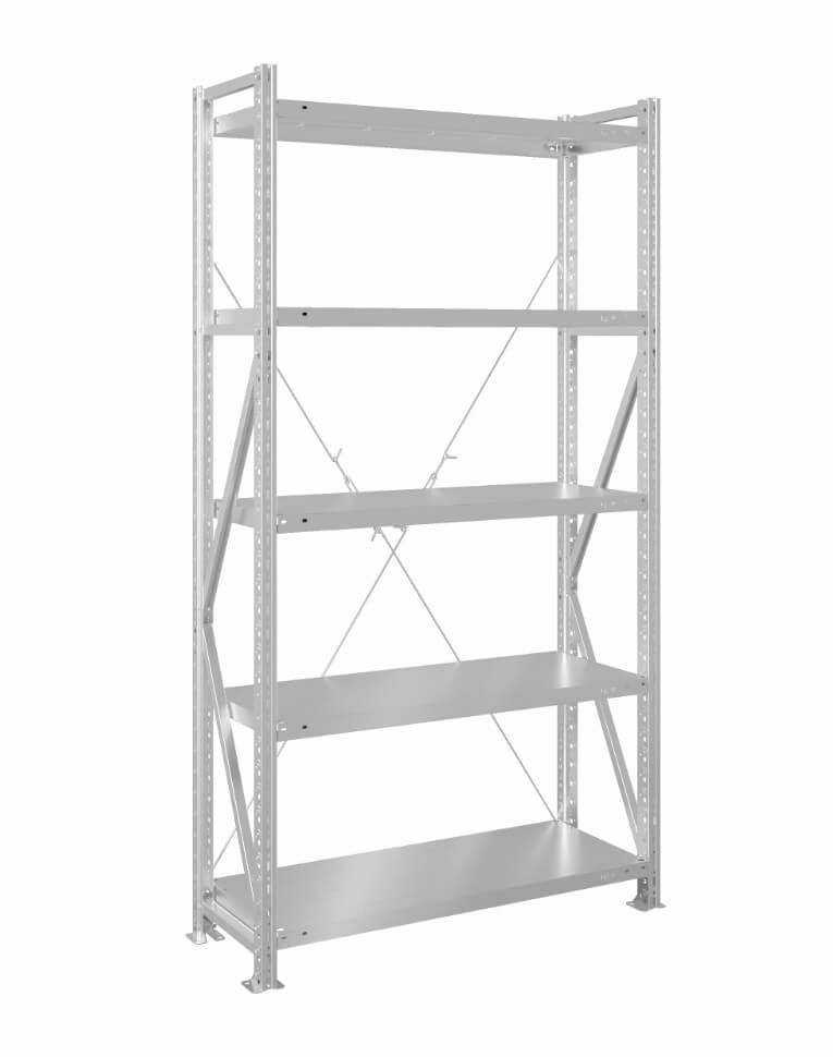 Стеллаж MS U 2000x1200x600 5 полок (350 кг, металл) купить в Самаре Стеллаж MS U 2000x1200x600 5 полок (350 кг, металл) купить в Самаре