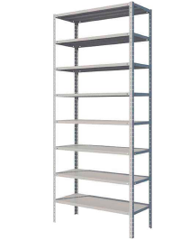 Стеллаж MS Standart 1850х700х400 8 полок Стеллаж MS Standart 1850х700х400 8 полок