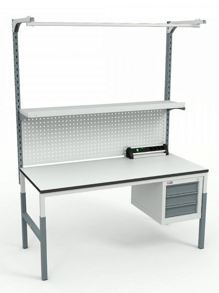 Стол монтажный ДиКом СР-М-150-03 ESD Пластик купить в Самаре Стол монтажный ДиКом СР-М-150-03 ESD Пластик купить в Самаре