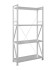 Стеллаж MS U 2000x700x500 4 полки (350 кг, перф) купить в Самаре
