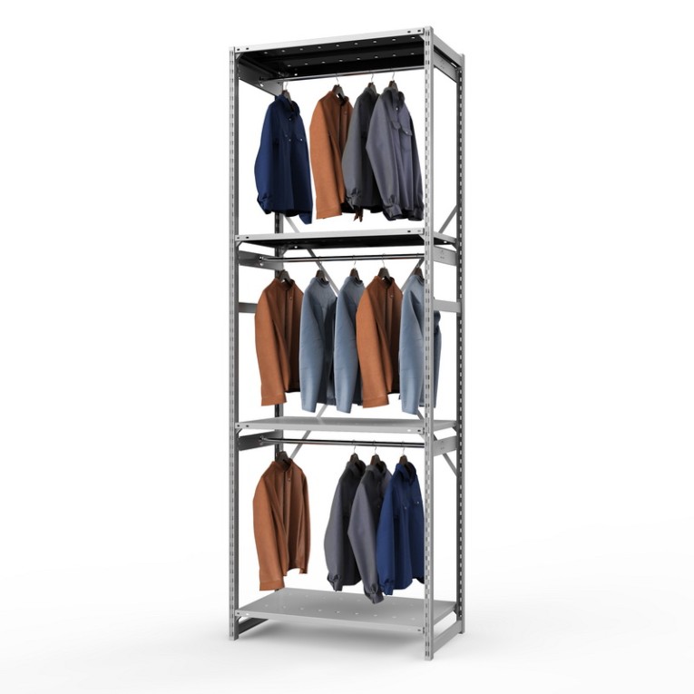 Стеллаж металлический ТСУ Универсал, 3000х1060х500 мм.Штанги: 3шт. Полки: металл усил. перф. 4 шт. купить в Самаре Стеллаж металлический ТСУ Универсал, 3000х1060х500 мм.Штанги: 3шт. Полки: металл усил. перф. 4 шт. купить в Самаре