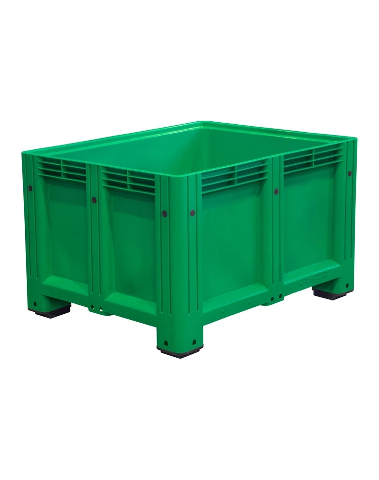 Big Box 1200x1000x760 мм сплошной на ножках зеленый