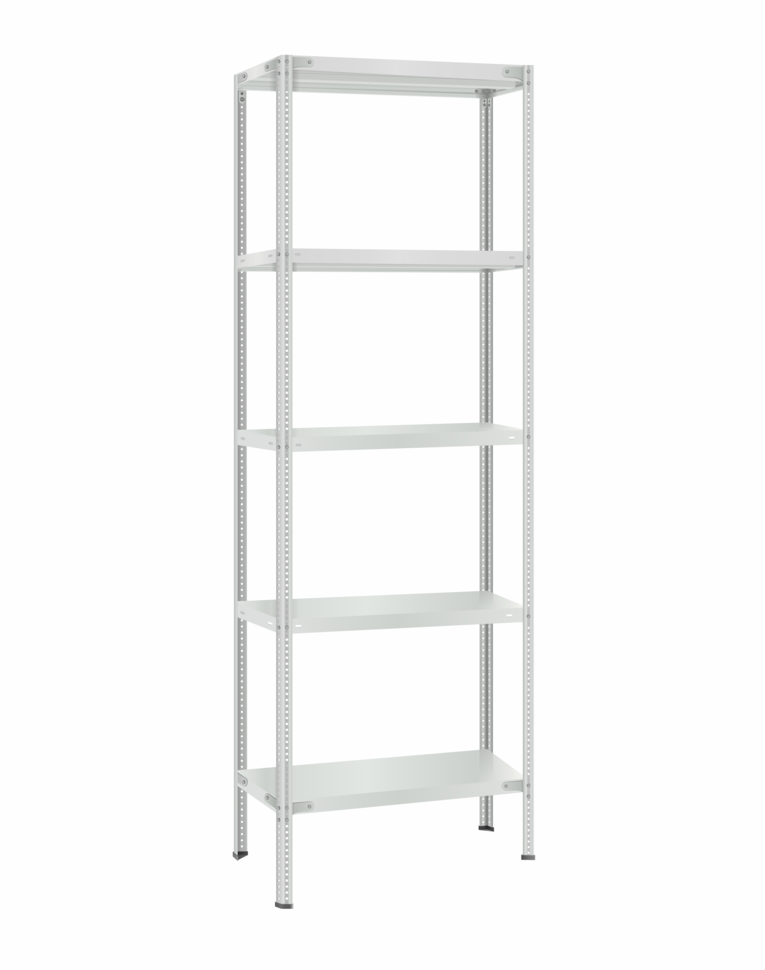 Стеллаж металлический Титан МС-500 2300х700х500 5 полок купить в Самаре Стеллаж металлический Титан МС-500 2300х700х500 5 полок купить в Самаре