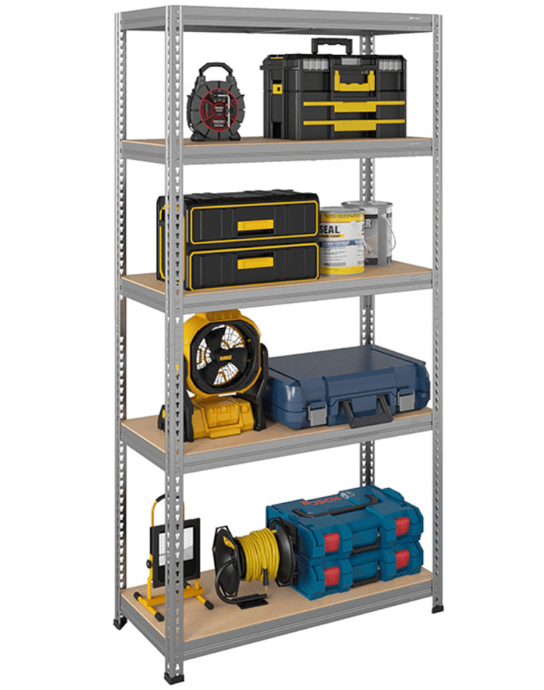 Стеллаж быстросборный ЛОФТ (SBL) 1800x1200x450 5 полок (цинк) купить в Самаре Стеллаж быстросборный ЛОФТ (SBL) 1800x1200x450 5 полок (цинк) купить в Самаре