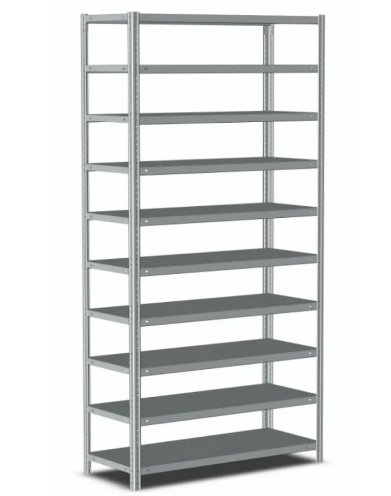 Стеллаж металлический Титан МС-500 2200х1500х300 10 полок купить в Самаре Стеллаж металлический Титан МС-500 2200х1500х300 10 полок купить в Самаре