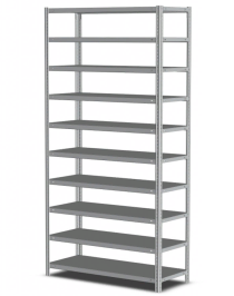 Стеллаж MS Standart 2200х1000х250 10 полок