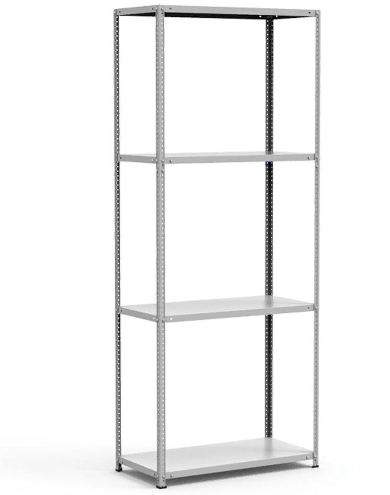 Стеллаж металлический Титан МС-500 2200х700х400 4 полки купить в Самаре Стеллаж металлический Титан МС-500 2200х700х400 4 полки купить в Самаре